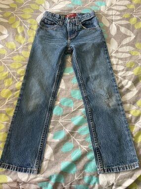 Arizona Jean Company Blue Kids Straight-Leg Jeans